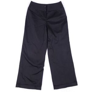 Jones New York Collection‎ Wide Leg Stretch Pants 4 Black